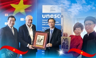 Hồn dân tộc sáng bừng giữa trụ sở UNESCO